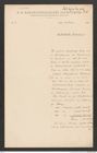 k.k. naturhistorisches Hofmuseum, Intendanzakten 1885-1896 (Hauer), Aktenzahl Z.11/1888, Seite 1
